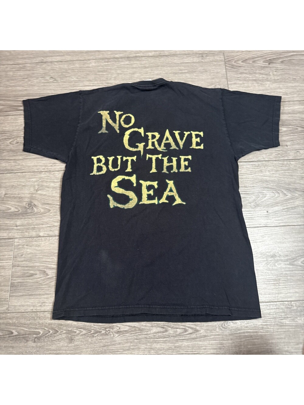 Alestorm No Grave But The Sea Pirate Metal Band T-Shirt Black Mens M - Picture 6 of 7
